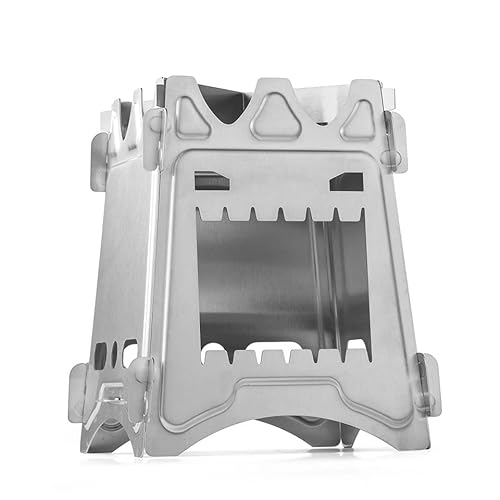 Lightweight Portable Wood Burning Camping Stove Camping Backpacking Stove Folding ...