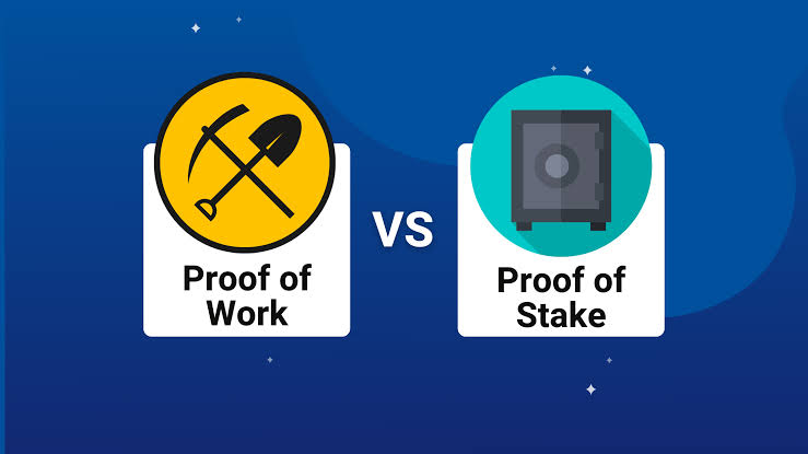 PRoof of work vs. Proof of stake