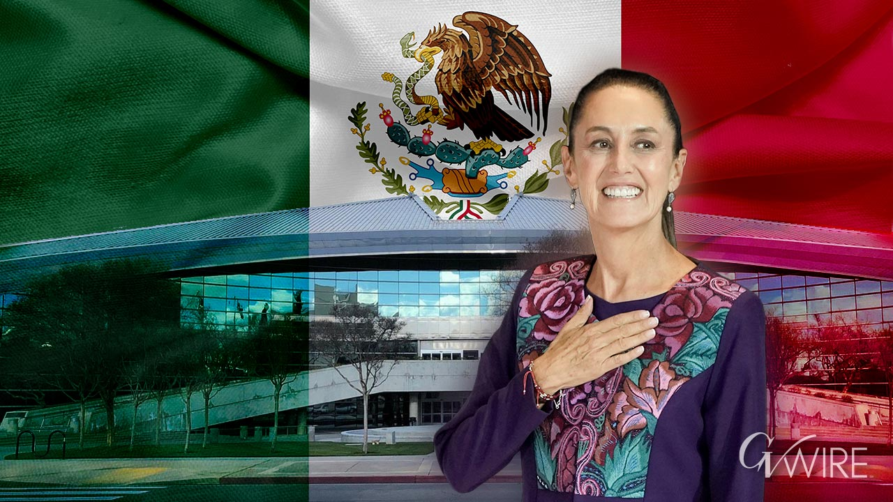 Mexico's new president  Claudia Sheinbaum Pardo.
