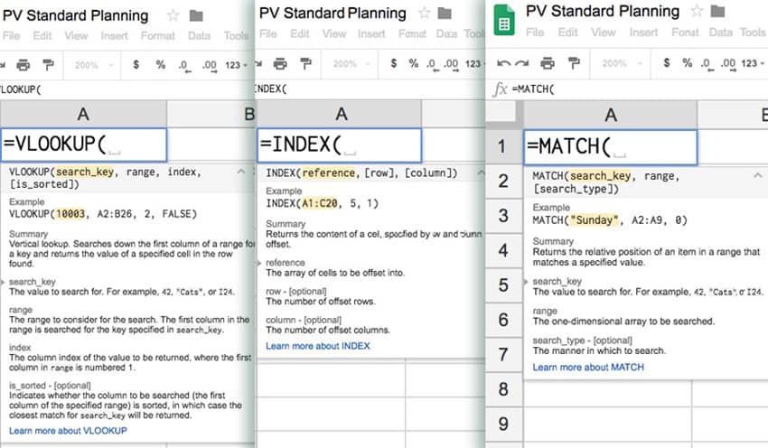 WHY Google Sheets 2