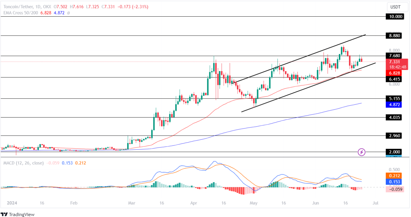 Crypto Market Watch: ทำไม Notcoin, ZkSync และ Toncoin ถึงลดลงในสัปดาห์นี้?