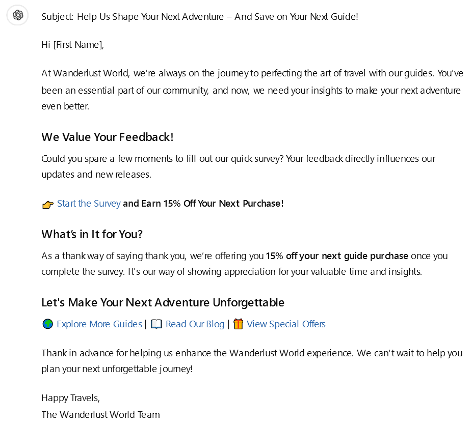 A screenshot of a email
Description automatically generated