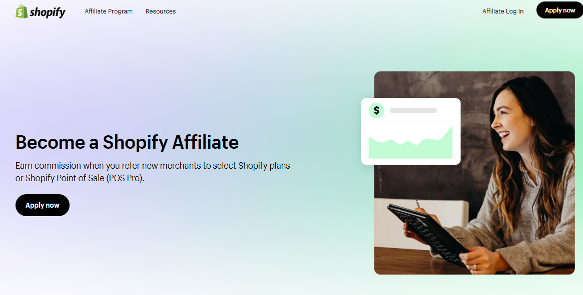 Shopify Affiliate page