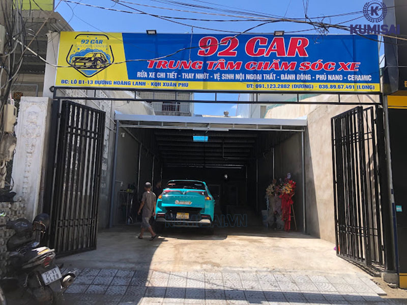 Rửa xe ô tô ở Huế – 92 Car