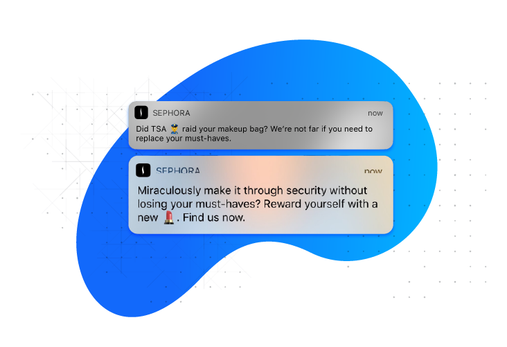 Sephora Personalized Push Notifications