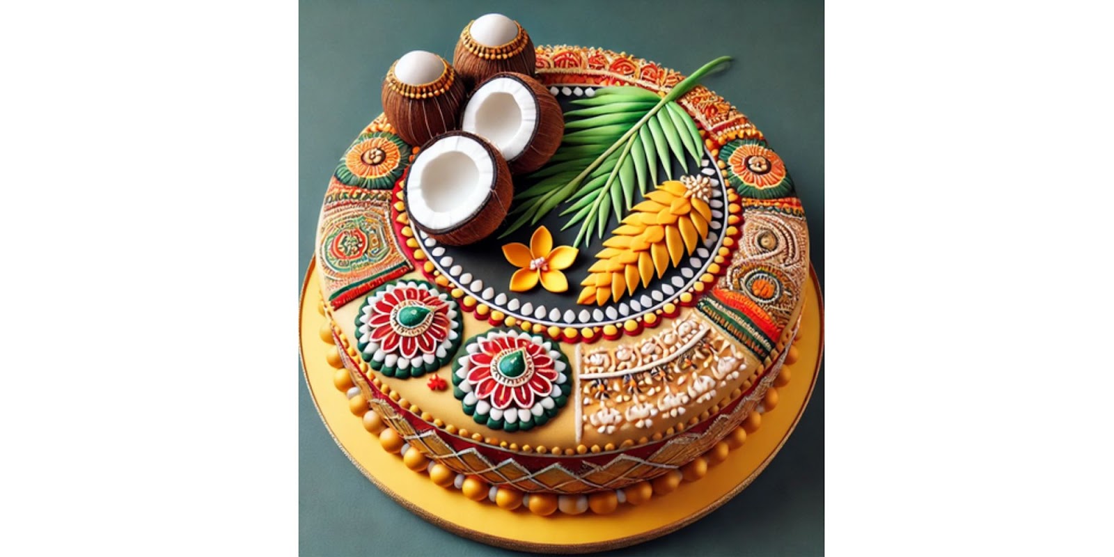 Seemantham: The South Indian Style Cake Representing Regional Traditions