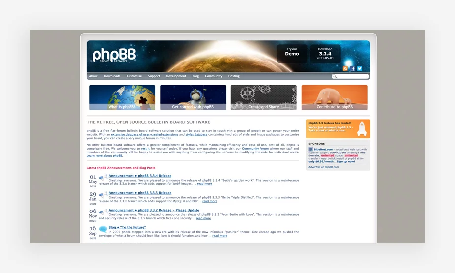 phpbb forum software