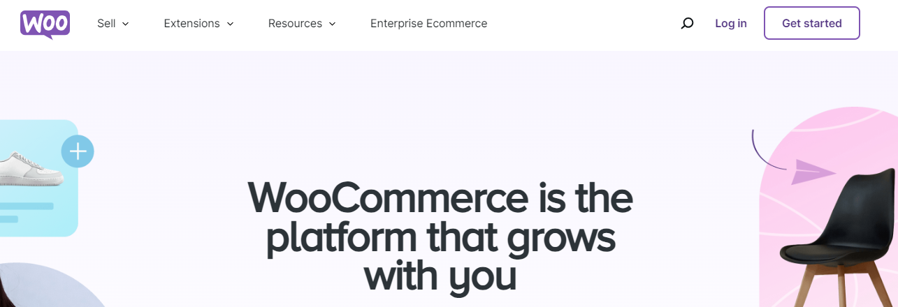 woocommerce landing page