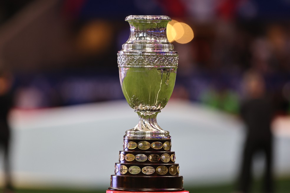 Taça Copa América 2024 — Foto: Omar Vega/Getty Images