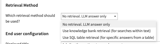 SQL table retrieval