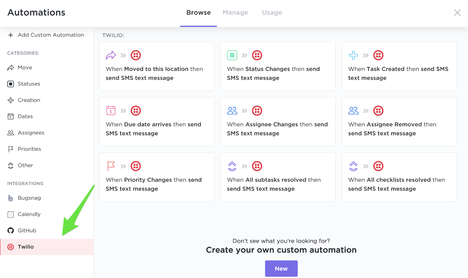 Workflow Automation of ClickUp