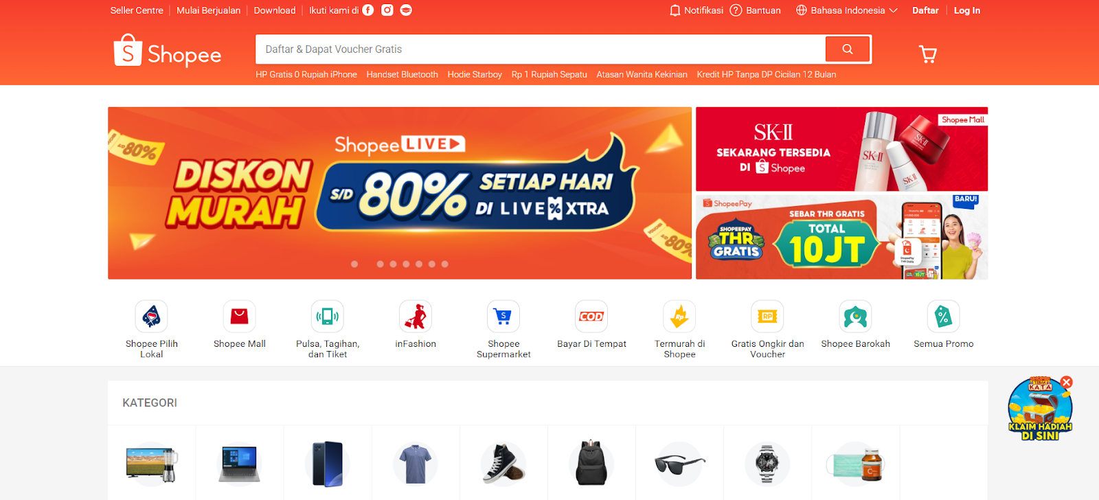 website shopee