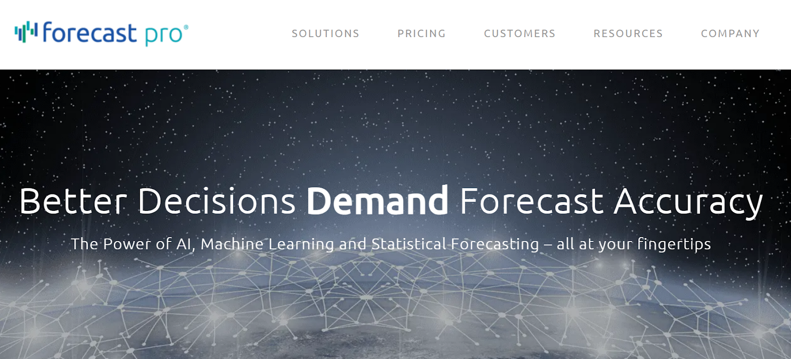 forecast pro forecasting tool for small business