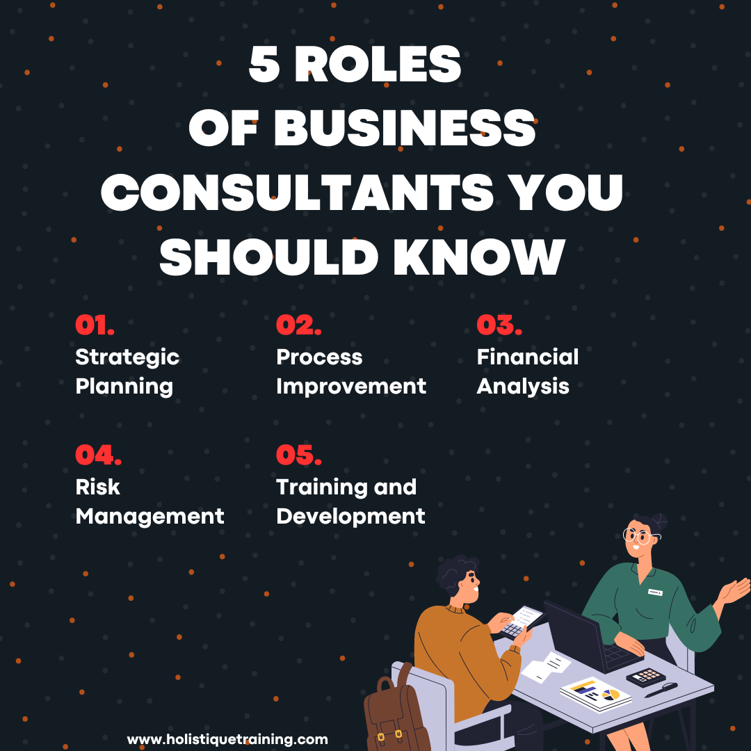 5 roles oof Business consultants you should know