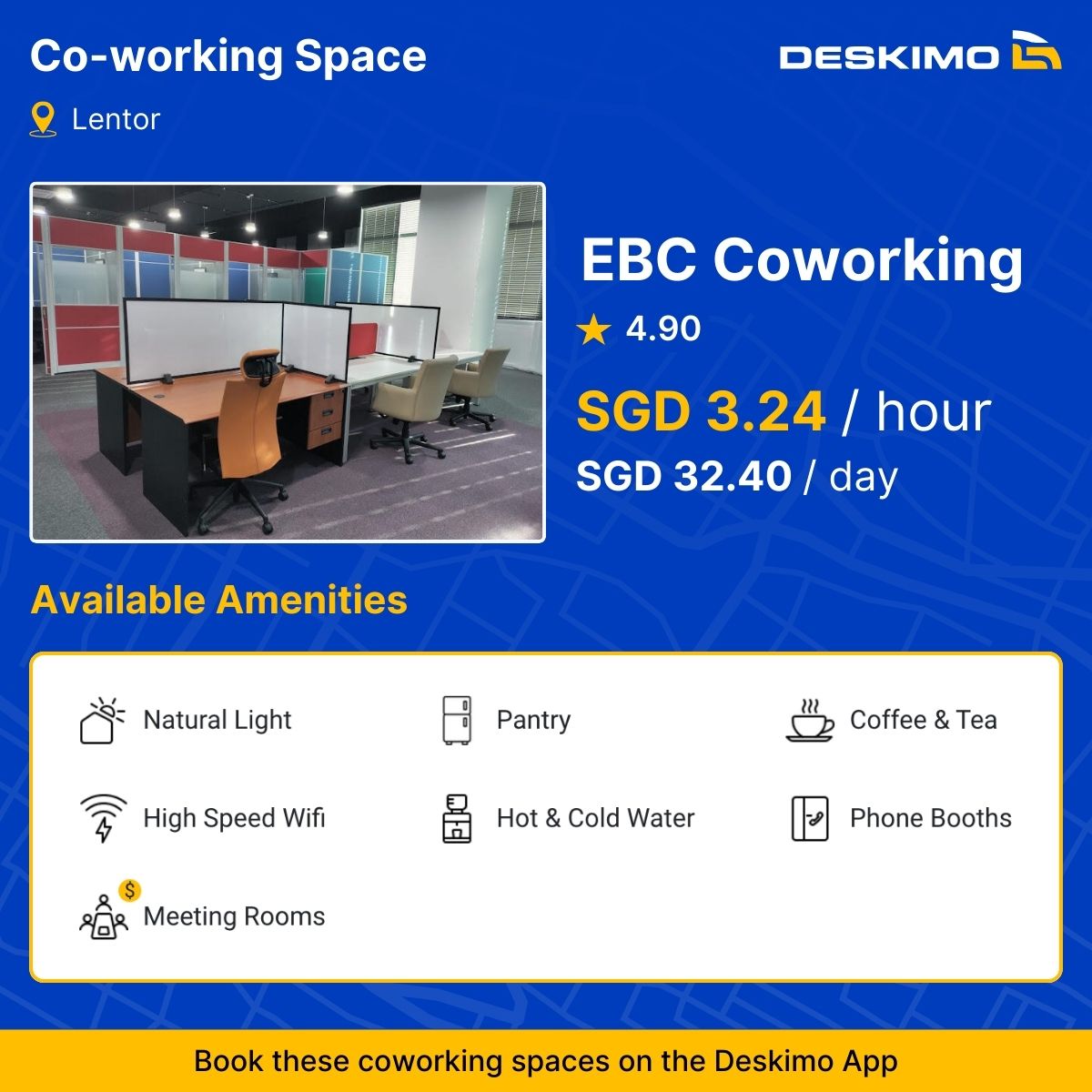 EBC Coworking | Singapore MRT