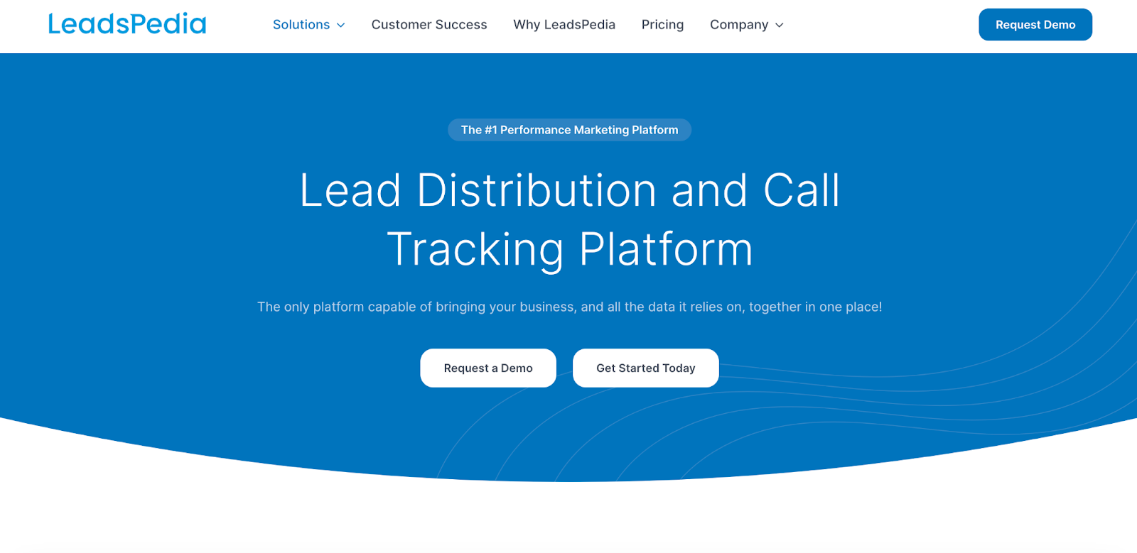 LeadsPedia: Lead Distribution and Call Tracking Platform