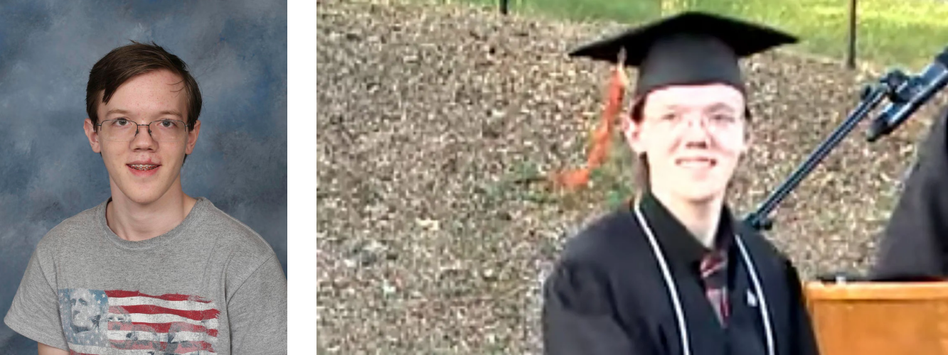 A person in a graduation cap

Description automatically generated