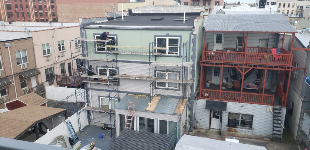 Scaffolding In New York City