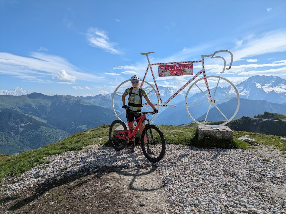 Op de top, Col de la Loze