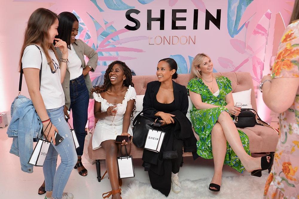 shein london audience image of ladies or influencers
