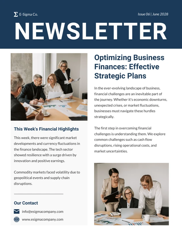 Finance Newsletter