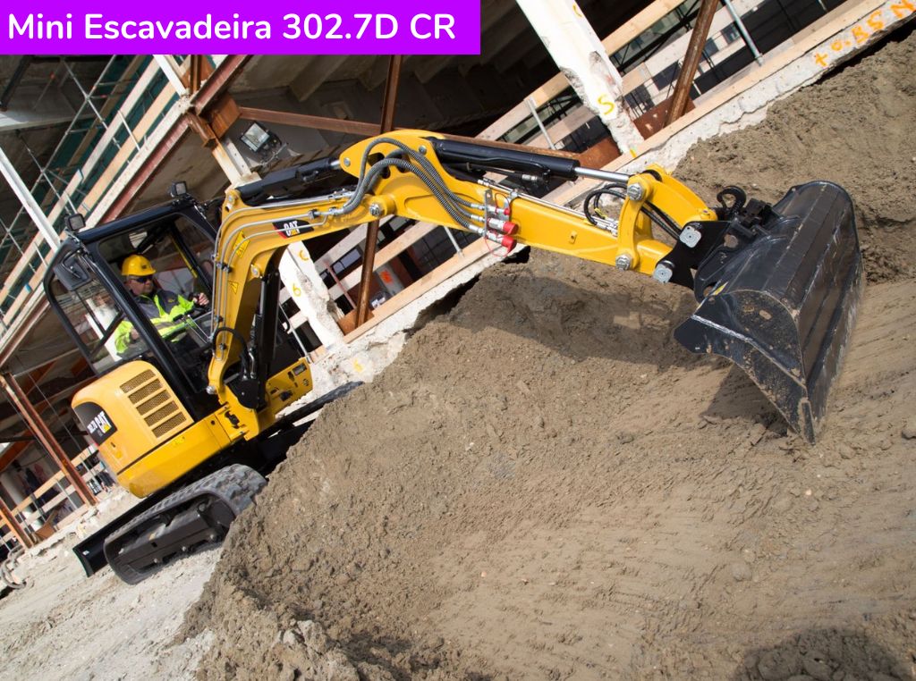 Catálogo Mini Escavadeira 302.7D CR Caterpillar