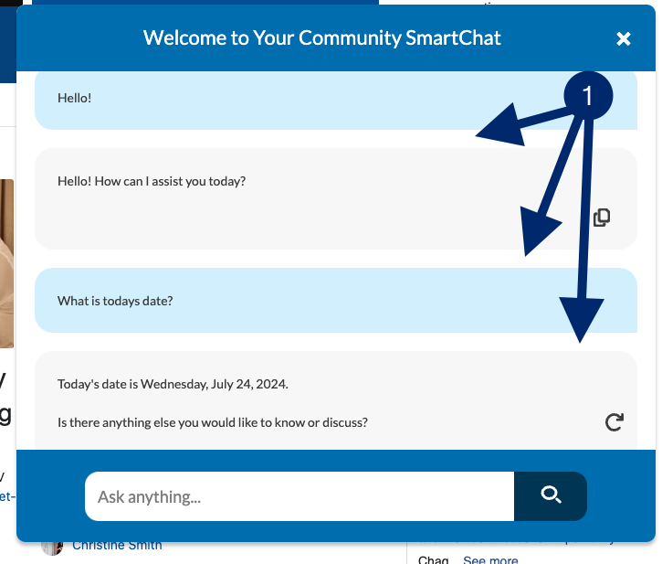 SmartChat Body (Background) Configuration Option - Front End