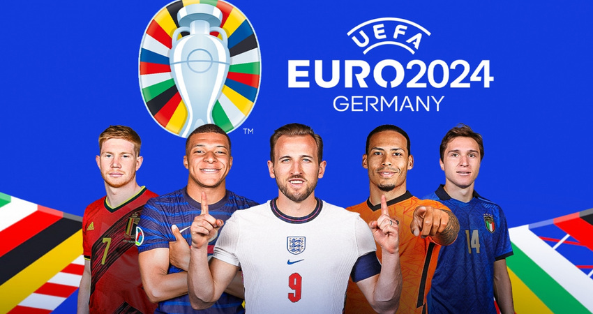 England, France and Germany at Euro 2024