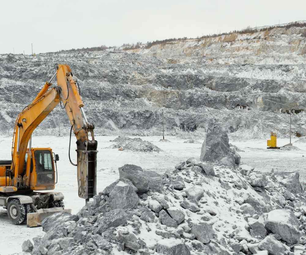 Limestone mining