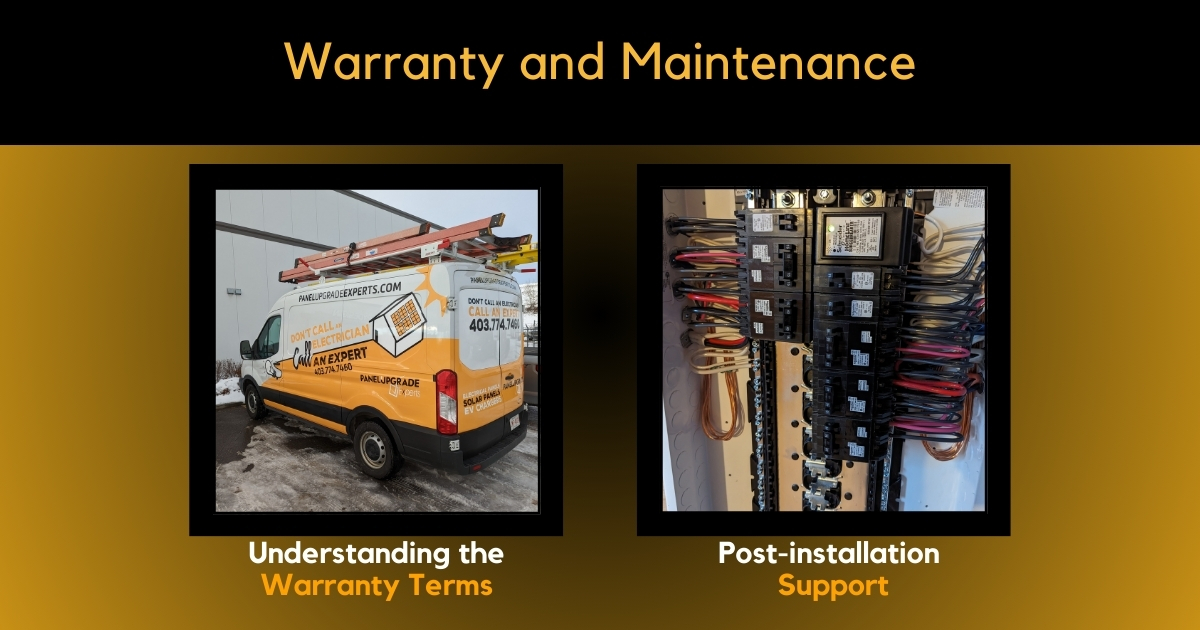 Warranty and Maintenance
