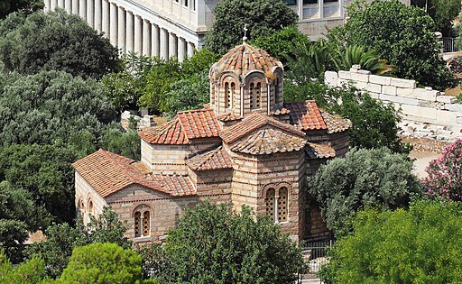 The Exterior of Church of the Holy Apostles in Athens -  Byzantine Church Architecture: Hagia Sophia and Other Iconic Structures - image 3