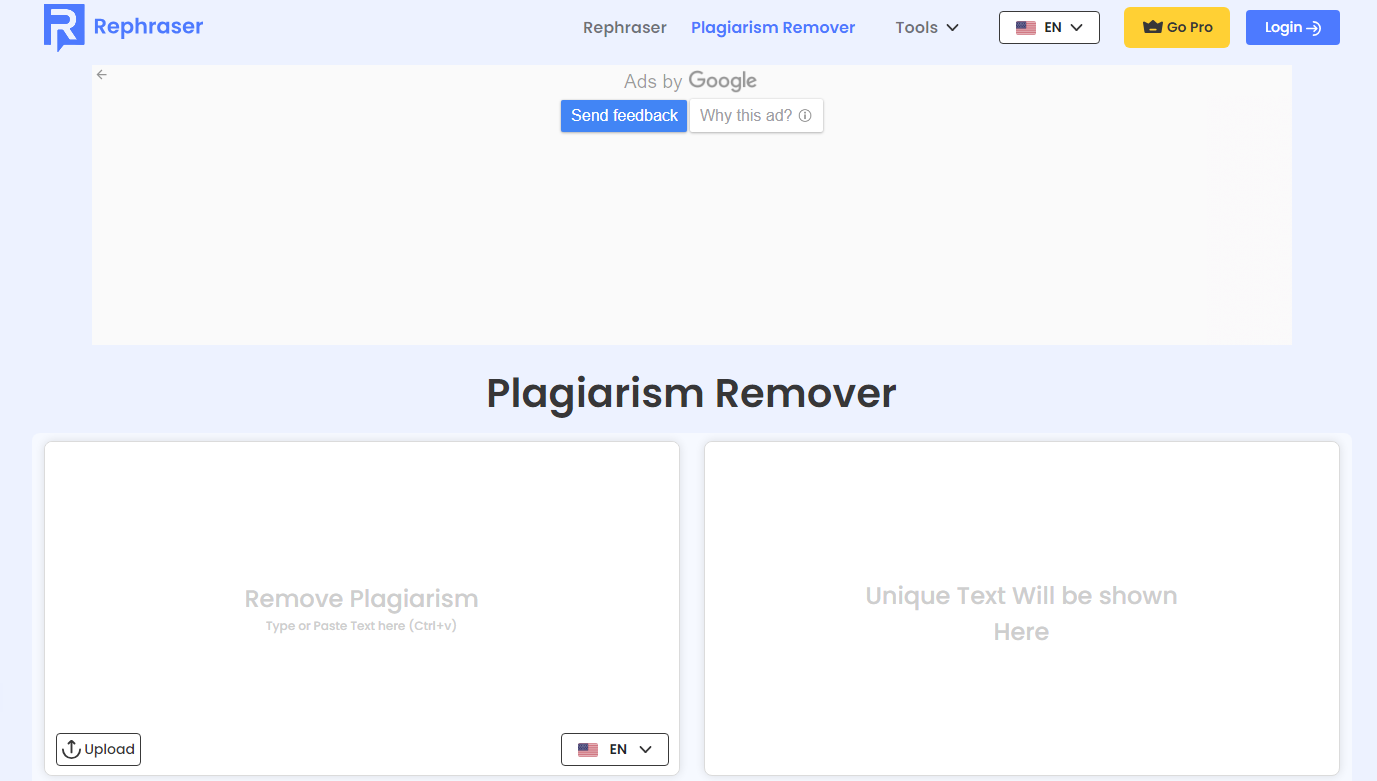 Rephraser.co Plagiarism Remover