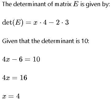 Matrices and Determinants Questions for IPMAT