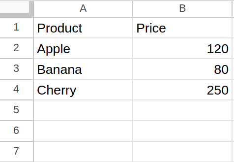 Basic XLOOKUP