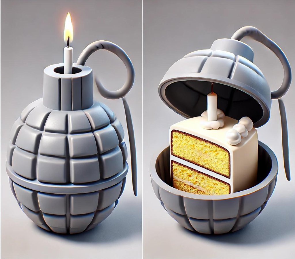 Bomb Cakes: A New Kind of Explosion