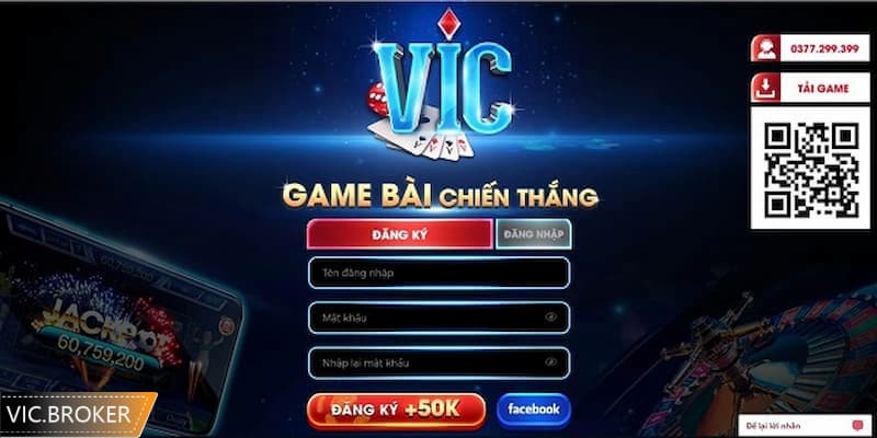 Đăng nhập Vicclub