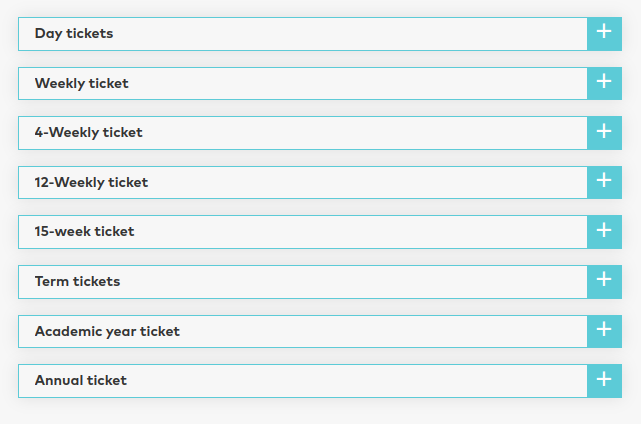 Arriva Student Saver Tickets