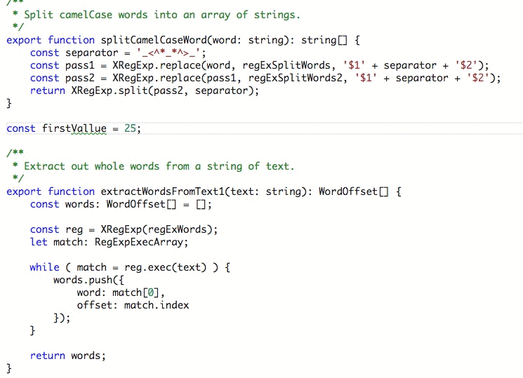 Code spell checker vs code extension for web development
