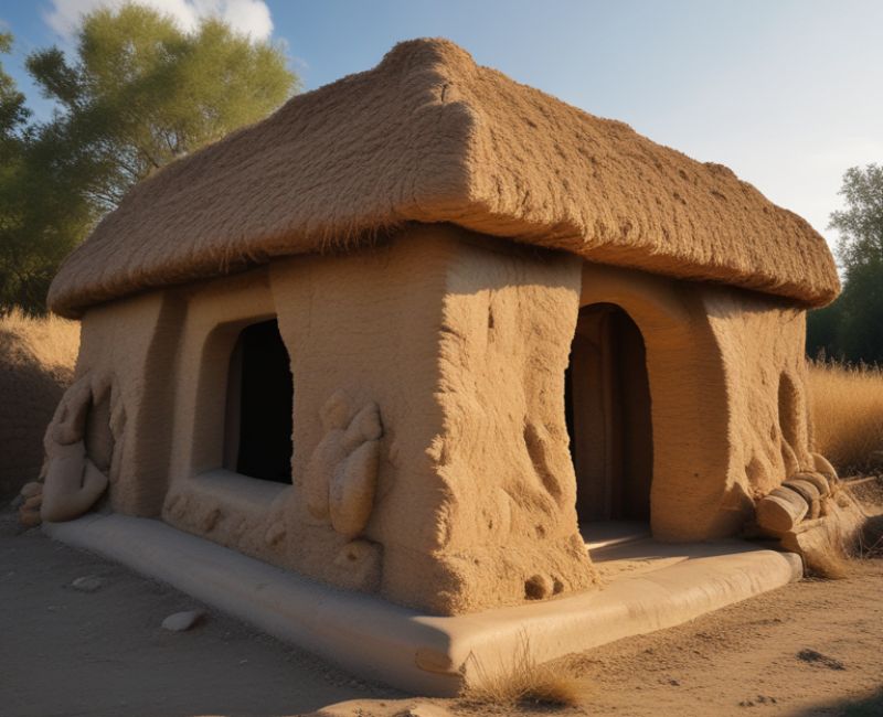 Cob is a natural building material composed of a mixture of clay, sand, straw, and water. This ancient technique, dating back thousands of years, is celebrated for its simplicity and ecological benefits.