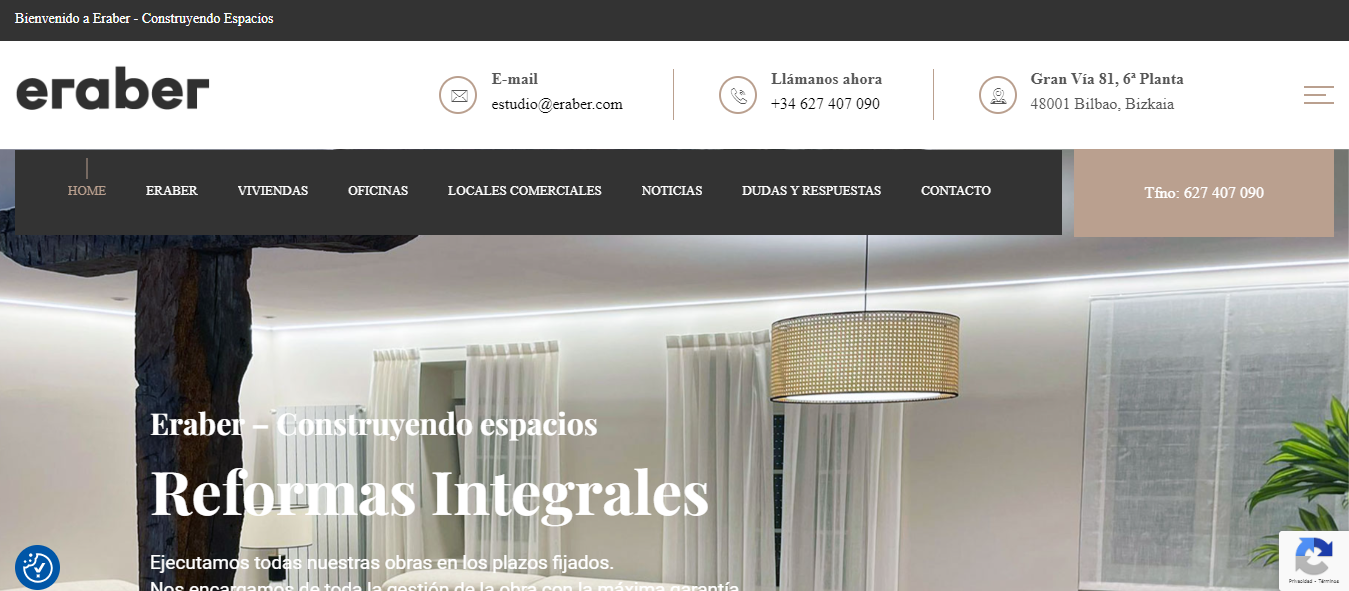 Actualización de espacios residenciales y comerciales con atención al detalle.

