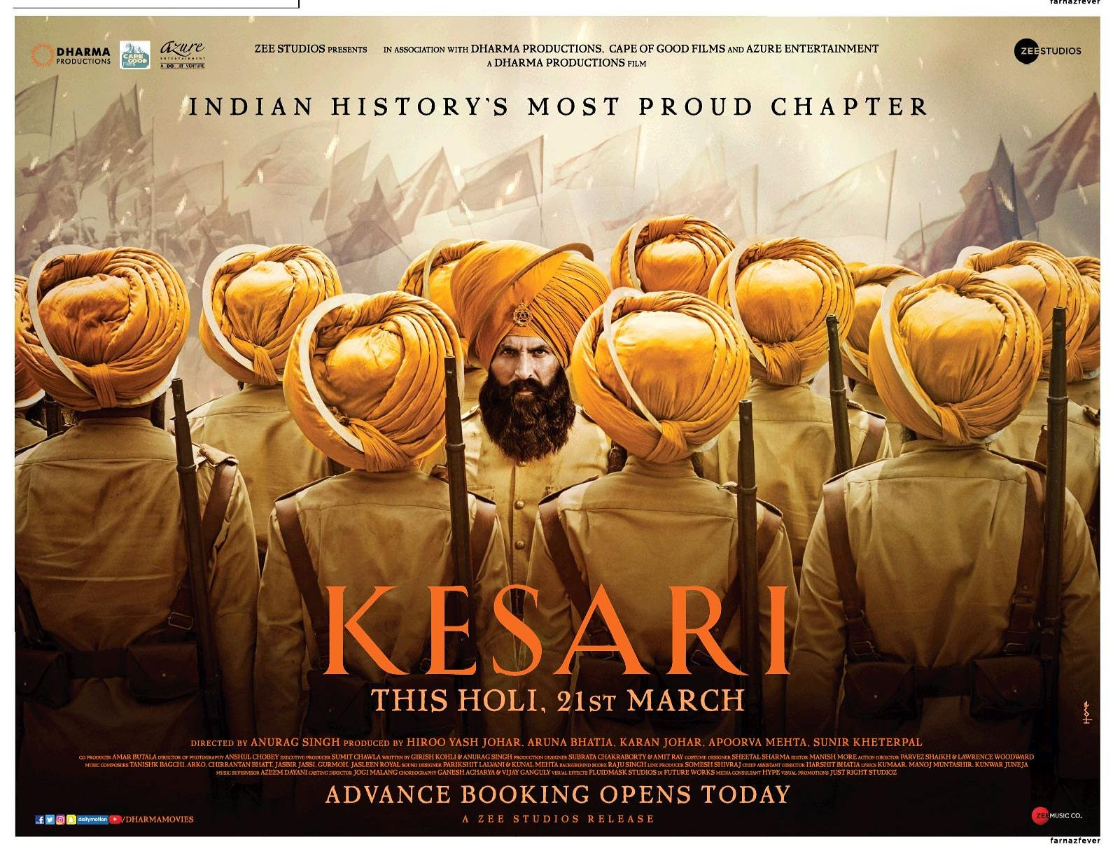 Kesari- Best adventure hindi movies