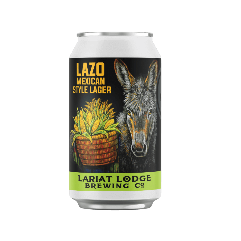 Lazo Mexican Lager, Lariat Lodge Brewing