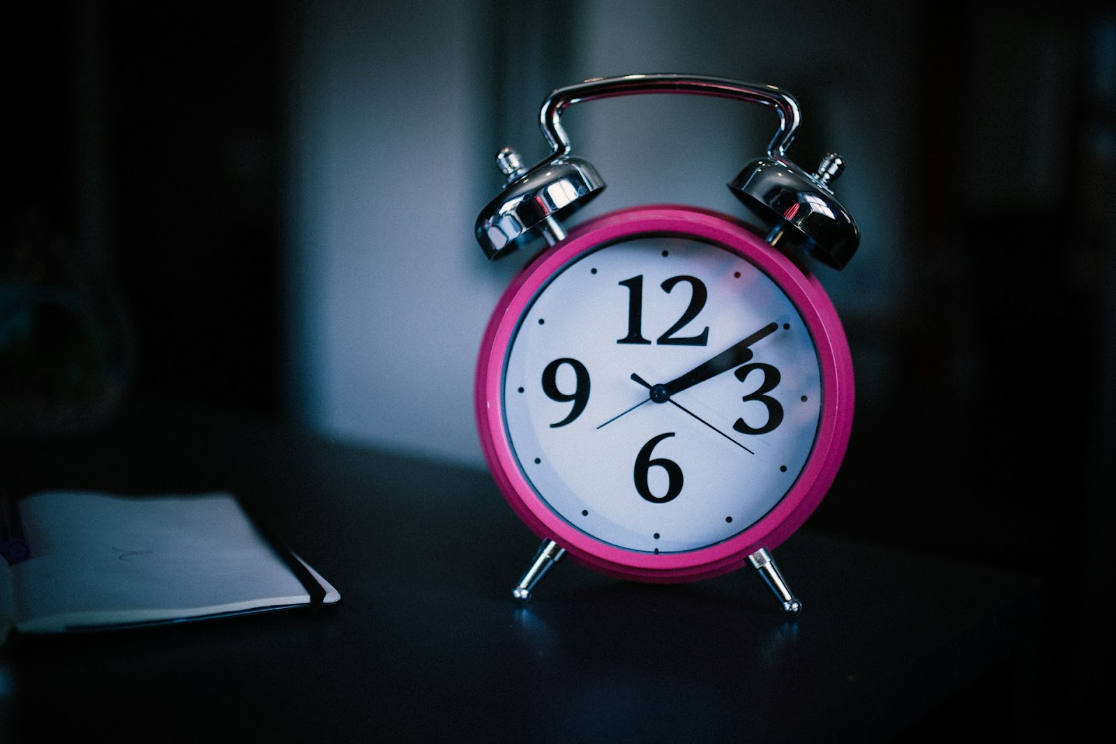 Consider a Consistent Sleep Schedule: Image of an alarm clock