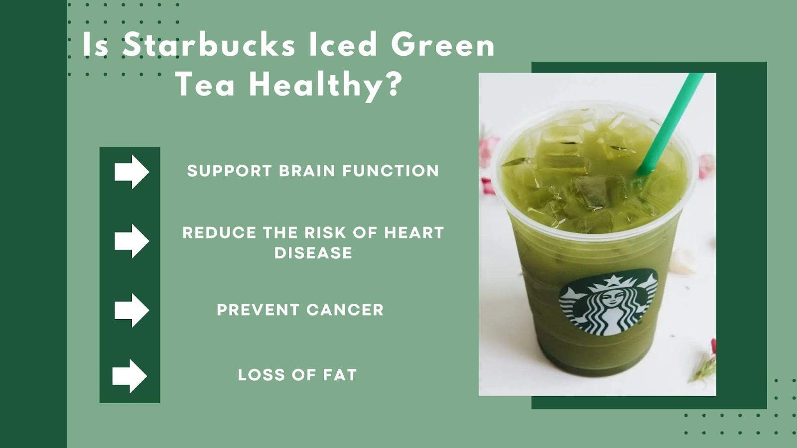 Is Starbucks Iced Green Tea Healthy?