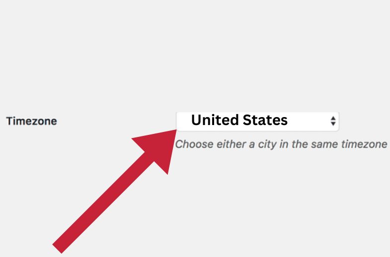 Setting your time zone