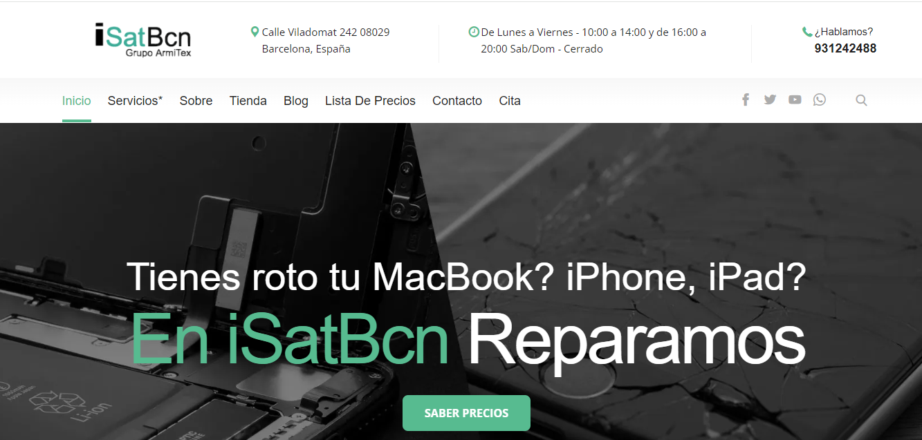 Reparación exprés de macbook en Barcelona.
