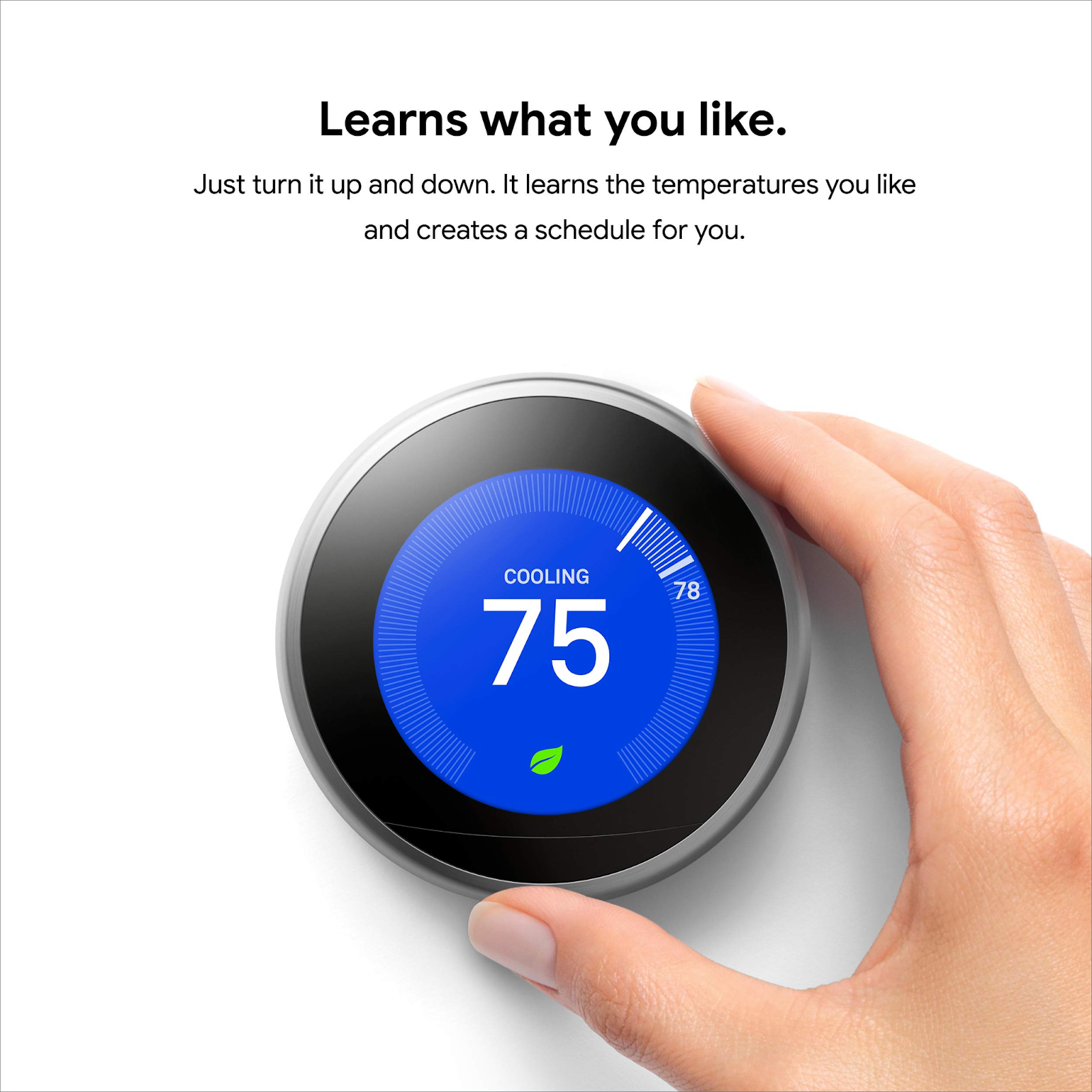 Regulate Temperature for a better sleep - Google Nest Thermostat