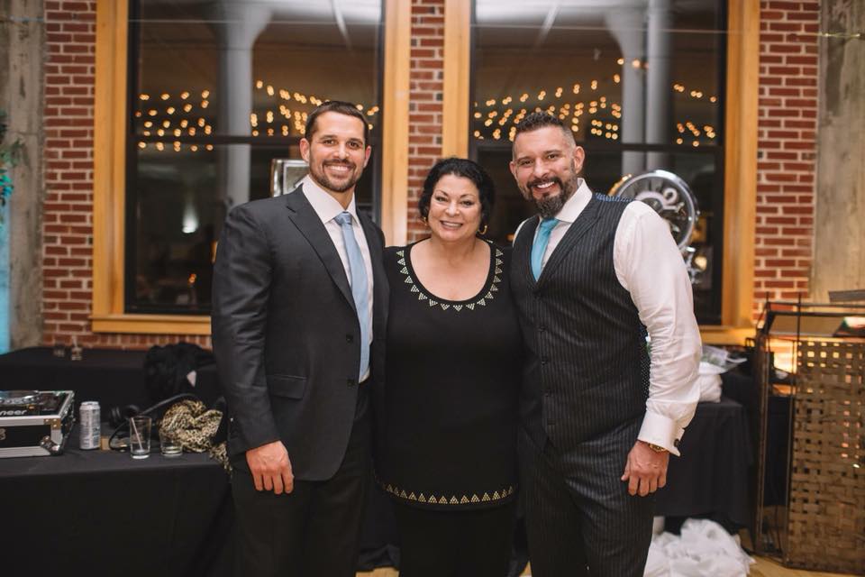 Andy Frisella  mother and brother