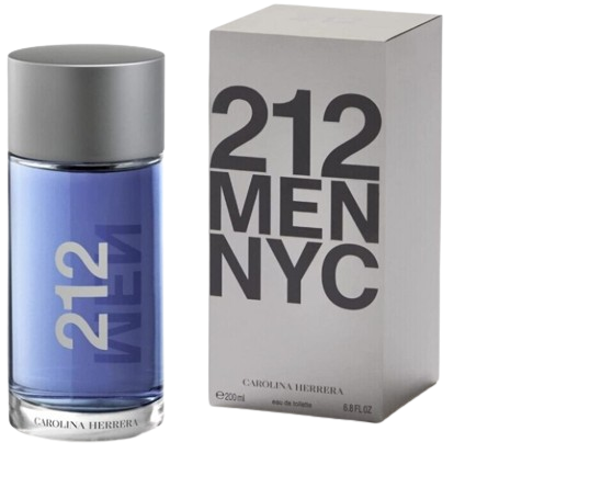 Perfume importado masculino 212 Men Carolina Herrera NYC 200ml