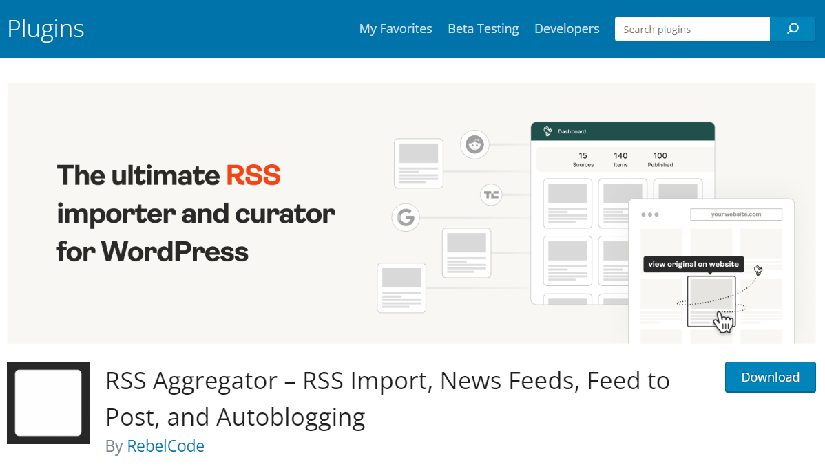 WP RSS Aggregator